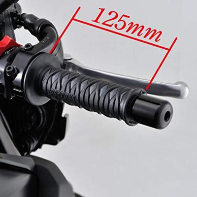 DAYTONA handvat "katana" rubber grip katan sw/gr 125 open