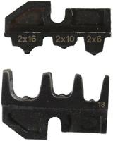 Knipex Krimpprofiel voor Twin-adereindhulzen - 974918 - thumbnail