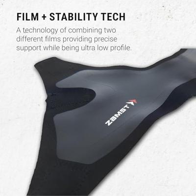 Zamst Filmista Dunne Enkelbrace - S - Links - Zwart