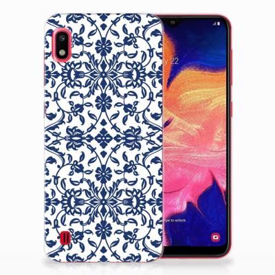 Samsung Galaxy A10 | TPU Case | Flower Blue