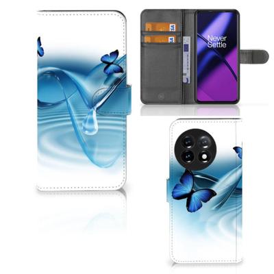 OnePlus 11 | Telefoonhoesje | Met pasjeshouder | Vlinders OnePlus 11 | Telefoonhoesje | Met pasjeshouder | Vlinders
