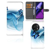 OnePlus 11 | Telefoonhoesje | Met pasjeshouder | Vlinders - thumbnail