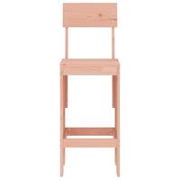 Barkrukken 2 st 40x48,5x115,5 cm massief douglashout - thumbnail