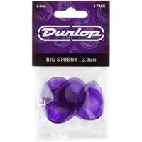 Dunlop 475P2 Big Stubby Plectrum 2.0mm 6-Pack - thumbnail