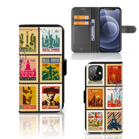 iPhone 12 | 12 Pro (6.1") | Flip Cover | Postzegels - thumbnail