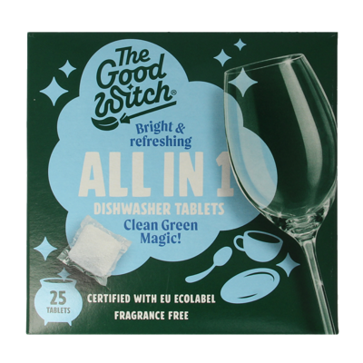 The Good Witch Vaatwastabletten 25 Stuks The Good Witch Vaatwastabletten 25 Stuks