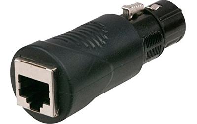 DAP FLA41 XLR Female 5p naar RJ45 verloopplug