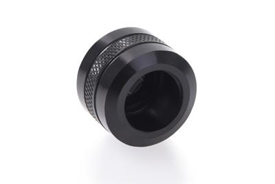 Alphacool Eiszapfen PRO 16 mm HardTube Fitting G1/4 - Deep Black verbinding