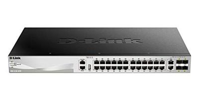 D-Link GIGABIT Stack Switch met 30 poorten