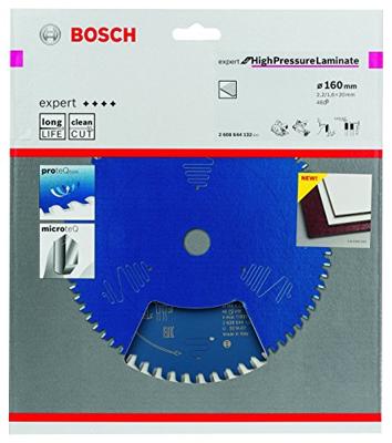 Bosch Accessoires Cirkelzaagblad Expert for High Pressure Laminate 160x20x2.2/1.6x48T - 2608644132 Bosch Accessoires Cirkelzaagblad Expert for High Pressure Laminate 160x20x2.2/1.6x48T - 2608644132