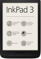 Pocketbook InkPad 3 e-book reader Touchscreen 8 GB Wi-Fi Zwart - thumbnail