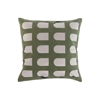 Kussen Home ESPRIT Wit Groen 45 x 10 x 45 cm