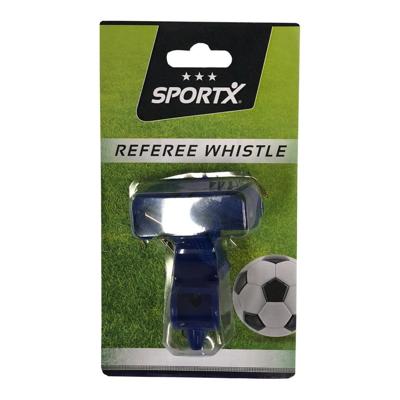 SportX scheidsrechterfluitje kunststof