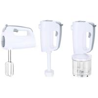 EMERIO HMS-113257.11 Handmixer 300 W Wit, Grijs - thumbnail
