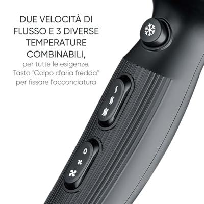 Severin HT0167 Haardroger Zwart/zilver