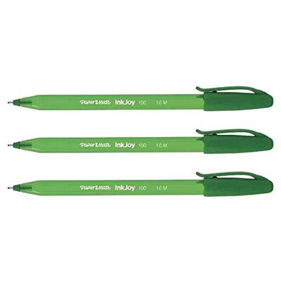 Paper Mate balpen InkJoy 100 met dop, groen