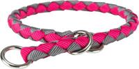 Trainingshalsband Trixie Cavo Grafiet Fuchsia 47-55 cm - thumbnail