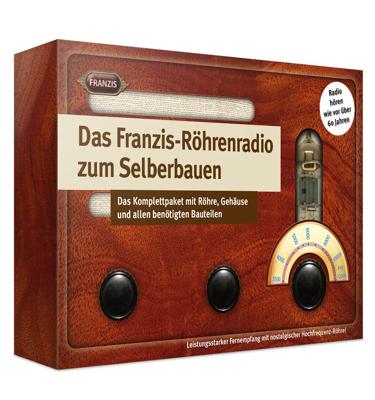 Bouwpakket FRANZIS Buizenradio-pakket 67041 Vanaf 14 jaar Bouwpakket FRANZIS Buizenradio-pakket 67041 Vanaf 14 jaar