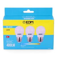 Set van 3 ledlampen EDM 98203 G 35 W 5 W 50 W E27 400 lm Ø 4,5 x 8 cm (6400 K) - thumbnail