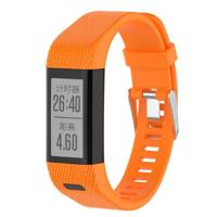 Smart Watch silicone polsband horlogeband voor Garmin Vivosmart HR + (Orange) - thumbnail