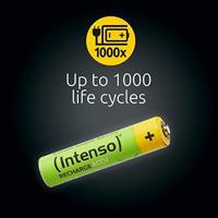 Intenso Energy Eco oplaadbare NiMH-batterij 1000mAh HR03 AAA 4-delige blister - thumbnail