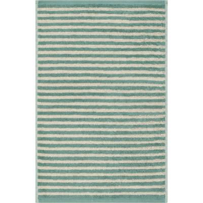 Cawö Cawo Lines Streifen 6255 Gastendoekje 30x50 fjord