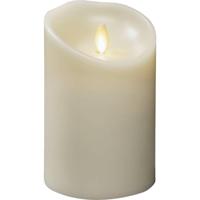 Konstsmide 1612-115 LED-kaars met echte was Crème-wit Warmwit (Ø x h) 88 mm x 134 mm - thumbnail