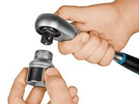 HAZET Reversible ratchets 1/4" hiper fine tooth - thumbnail