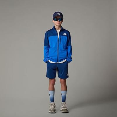 The North Face Hike Midlayer FZ Fleece Kinderen Hero Blue/Estate Blue M