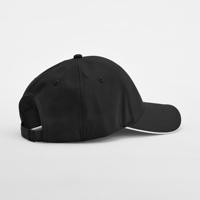 Beechfield CB195R Team Sports-Tech Cap - Black/White - One Size - thumbnail