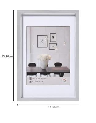 Walther Steel Style fotolijst 10x15cm zilver