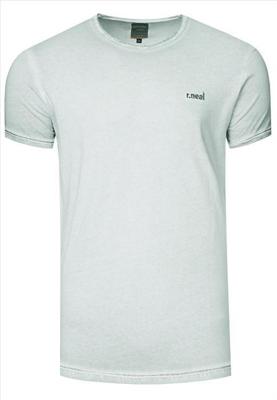 RustyNeal - Heren T-shirt - Shirt - Mint - Opdruk