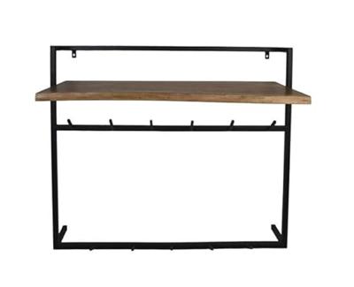 HSM - HSM Collection-Wandkapstok met Plank 11