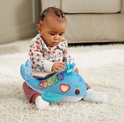 VTech Baby Knuffel en Leer Walvis + Licht en Geluid