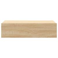 Tv-meubel met LED-verlichting 60x35x15,5 cm sonoma eikenkleurig - thumbnail