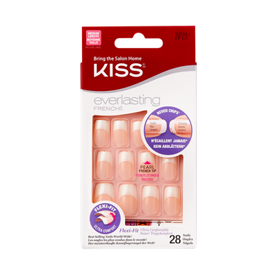 Kiss Everlasting French Nail Kit Pearl - Medium Kiss Everlasting French Nail Kit Pearl - Medium