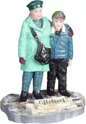 Efteling Luville-bezoekers: Say cheese!' l4,5xb4xh6cm' Kerst Efteling Luville - Luville