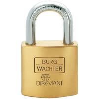 Burg Wächter 17601 Hangslot 40.00 mm Verschillend sluitend Messing Sleutelslot - thumbnail