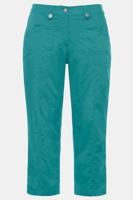 Ulla Popken 7/8 cargobroek, deels elastische band - Grote Maten - thumbnail