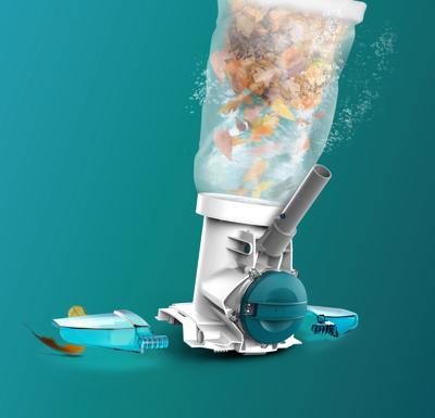 Kokido Telsa Powerblade 90 elektrische zwembadstofzuiger