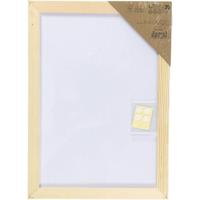 Creativ Company Canvas paneel met lijst, a4, afm 21x29,7 cm, 280 gr, wit, 1 stuk - thumbnail