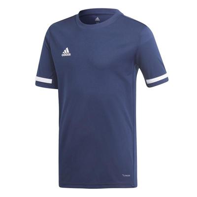 Adidas T19 Short Sleeve Tee Jongens Marine Adidas T19 Short Sleeve Tee Jongens Marine