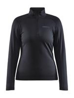 Craft Gain Midlayer Shirt Dames Black M - thumbnail
