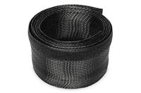 Digitus DA-90507 Kabelslang Polyester Zwart flexibel (l x b x h) 2000 x 85 x 3 mm 1 stuk(s) - thumbnail