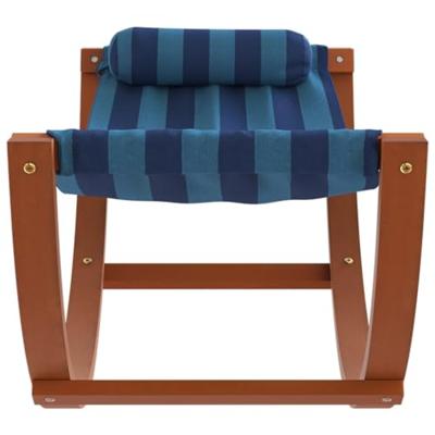 Hangmatschommel voor kinderen stof blauw gestreept