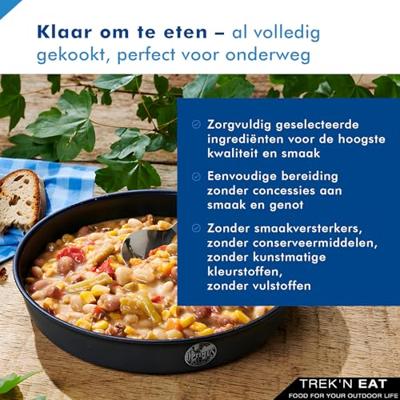Trek'n Eat Groentenstoofpotje met Bonen