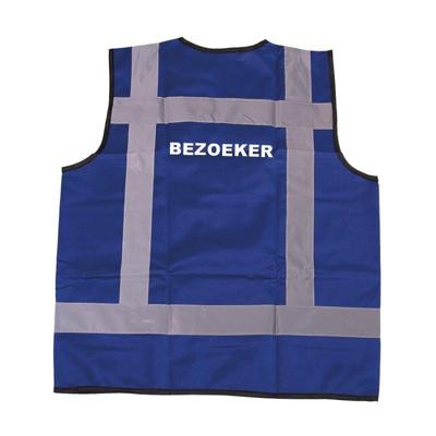 RWS veiligheidsvest bezoeker blauw - RWS veiligheidsvest bezoeker blauw