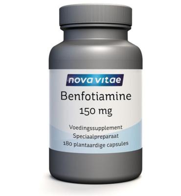 Nova Vitae Benfotiamine (vitamine B1) 150mg 180 Vegetarische capsules