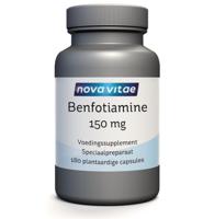Nova Vitae Benfotiamine (vitamine B1) 150mg 180 Vegetarische capsules - thumbnail