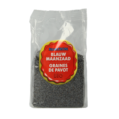 Horizon Maanzaad blauw bio 200 Gram Horizon Maanzaad blauw bio 200 Gram